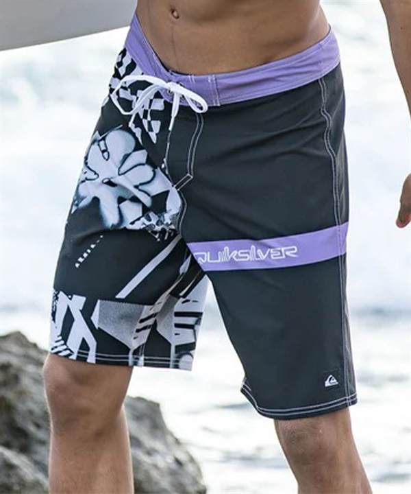 QUIKSILVER クイックシルバー 水着 海パン トランクス サーフパンツ メンズ 撥水 SURFSILK STRAIGHT 20 EQYBS04928