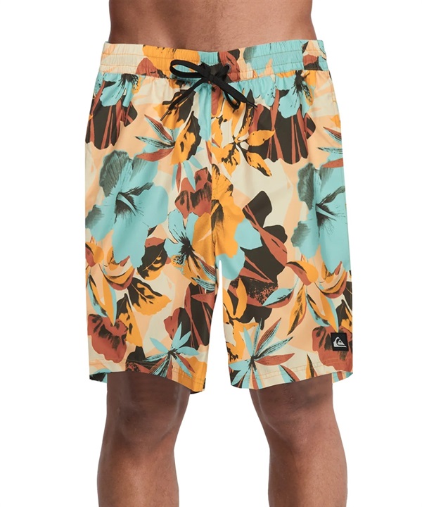 QUIKSILVER クイックシルバー 水着 海パン トランクス サーフパンツ メンズ ボードショーツ 撥水 19インチ EQYJV04223