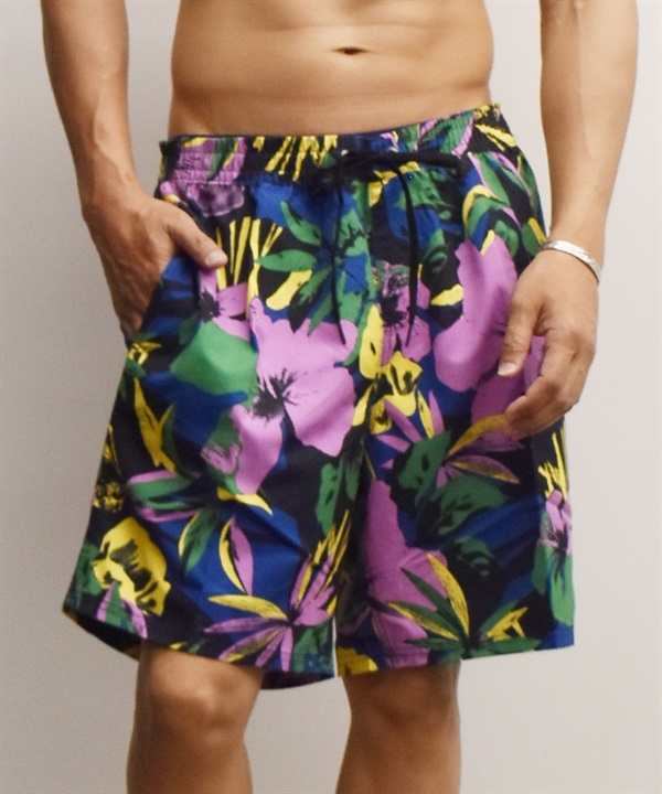 QUIKSILVER クイックシルバー 水着 海パン トランクス サーフパンツ メンズ ボードショーツ 撥水 19インチ EQYJV04223