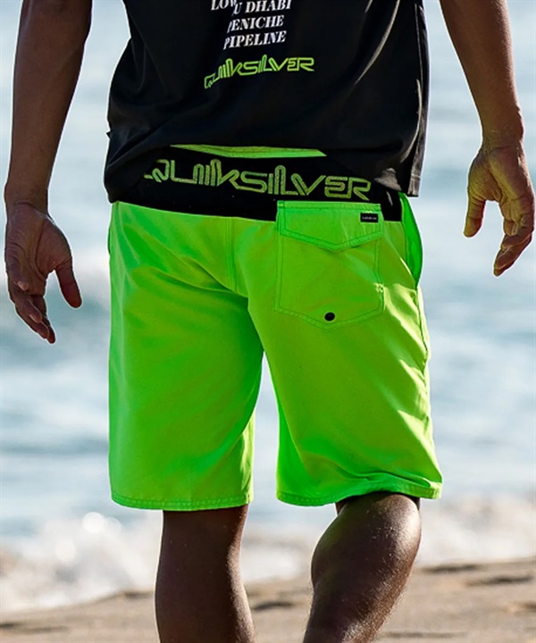 QUIKSILVER クイックシルバー 水着 海パン トランクス サーフパンツ メンズ 速乾 ノンストレッチ MW BACK LOGO BEACHSHORT 20NB QBS262001