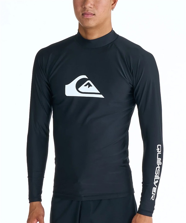 QUIKSILVER クイックシルバー 水着 ラッシュガード メンズ 長袖 Tシャツ ロンT UVカット 速乾 ストレッチ QLY261002