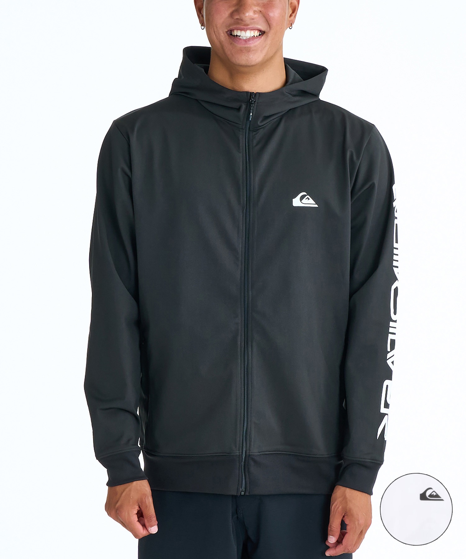 クイックシルバー　フード付きブラック 楽天市場】QUIKSILVER/クイックシルバー メンズ フードウォーマー
