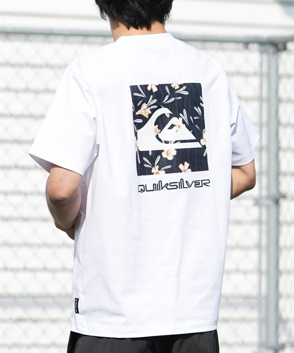 QUIKSILVER クイックシルバー 水着 ラッシュガード 半袖 Tシャツ メンズ UVカット 速乾 接触冷感 水陸両用 QLY261623M ムラサキスポーツ限定