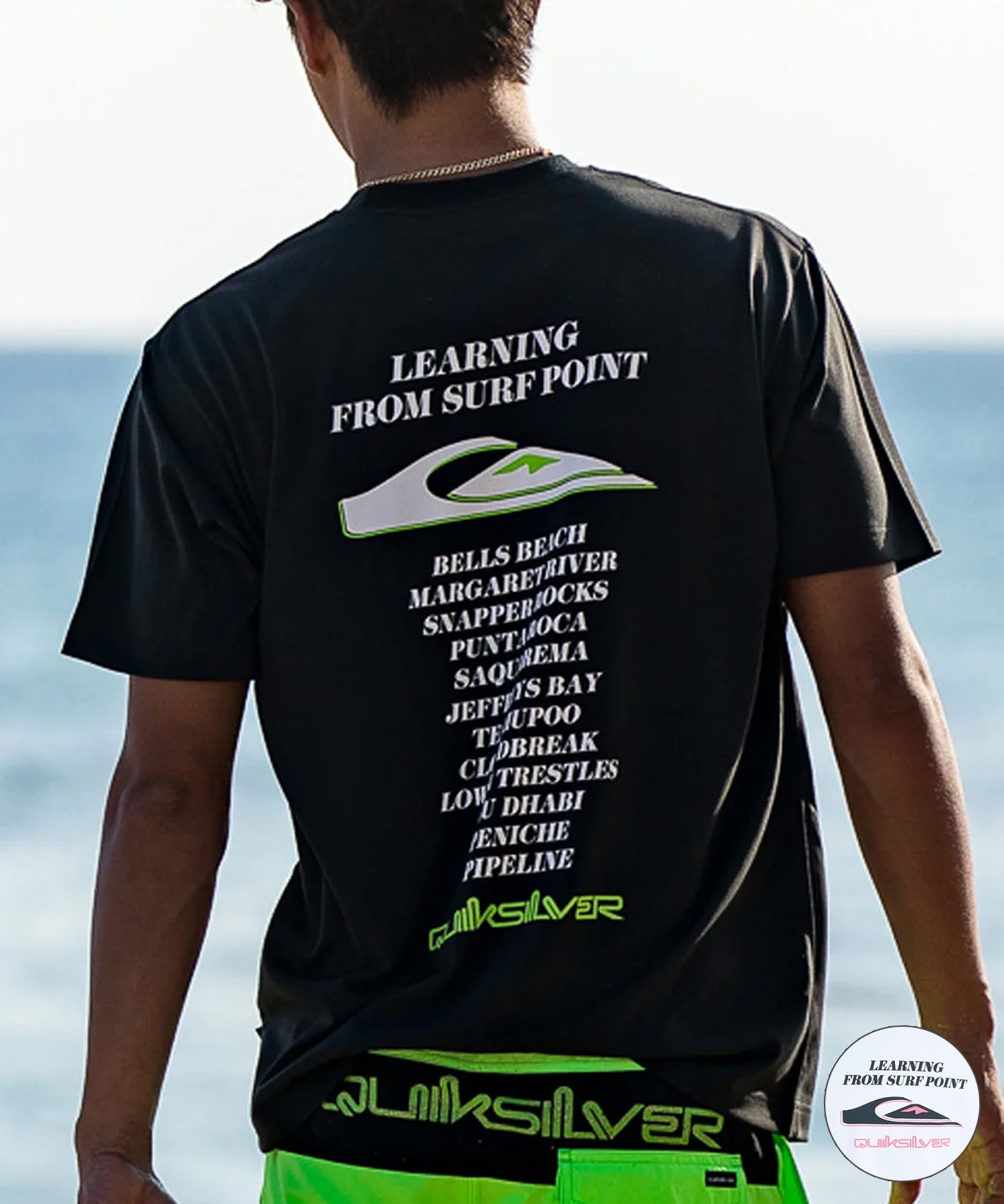 QUIKSILVER クイックシルバー 水着 ラッシュガード メンズ 半袖 T