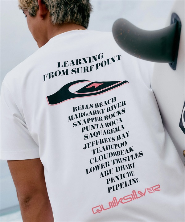 QUIKSILVER クイックシルバー 水着 ラッシュガード メンズ 半袖 Tシャツ UVカット 速乾 遮熱 ストレッチ 水陸両用 QLY262004