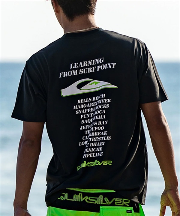 QUIKSILVER クイックシルバー 水着 ラッシュガード メンズ 半袖 Tシャツ UVカット 速乾 遮熱 ストレッチ 水陸両用 QLY262004