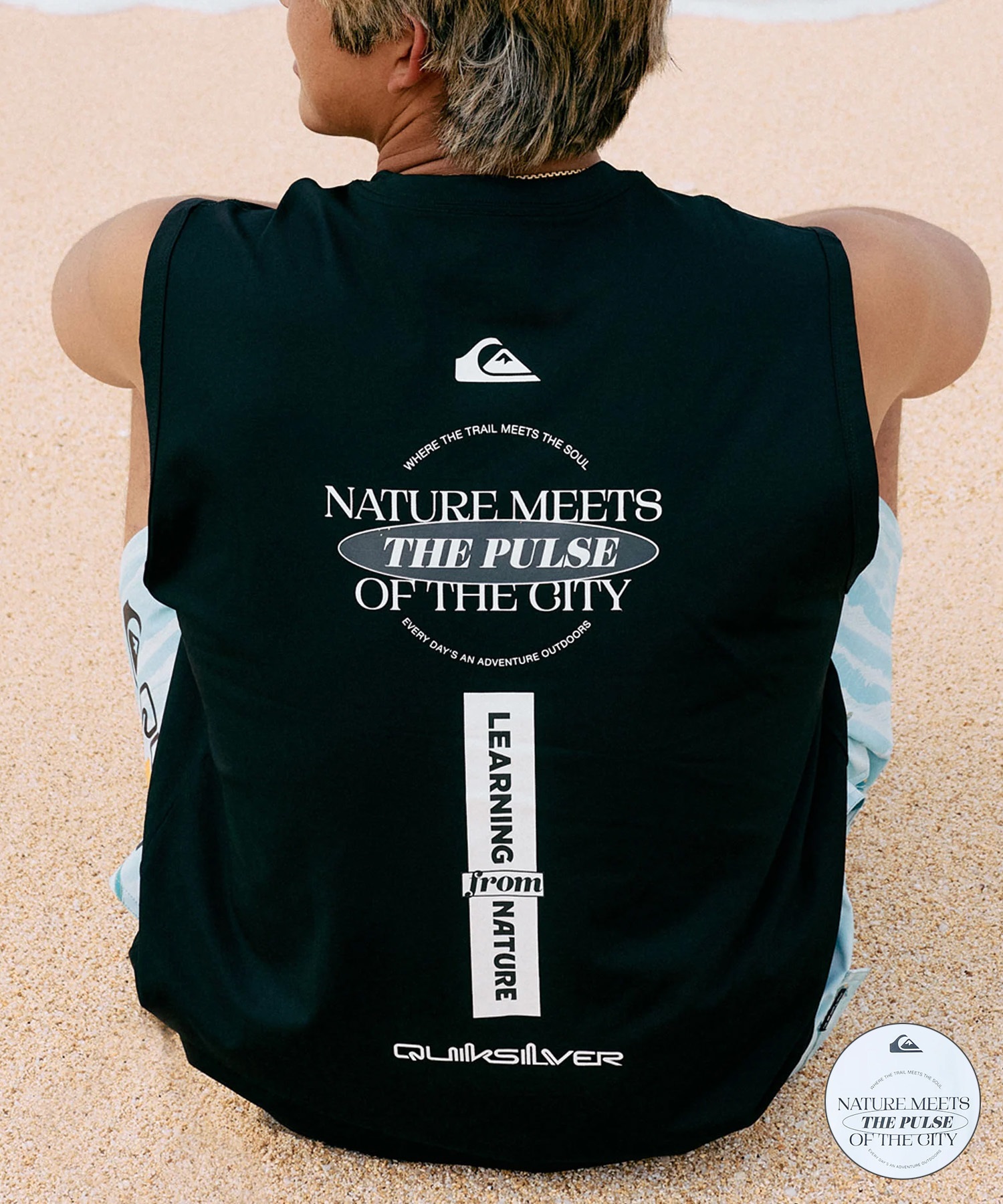 QUIKSILVER クイックシルバー 水着 ラッシュガード メンズ タンク