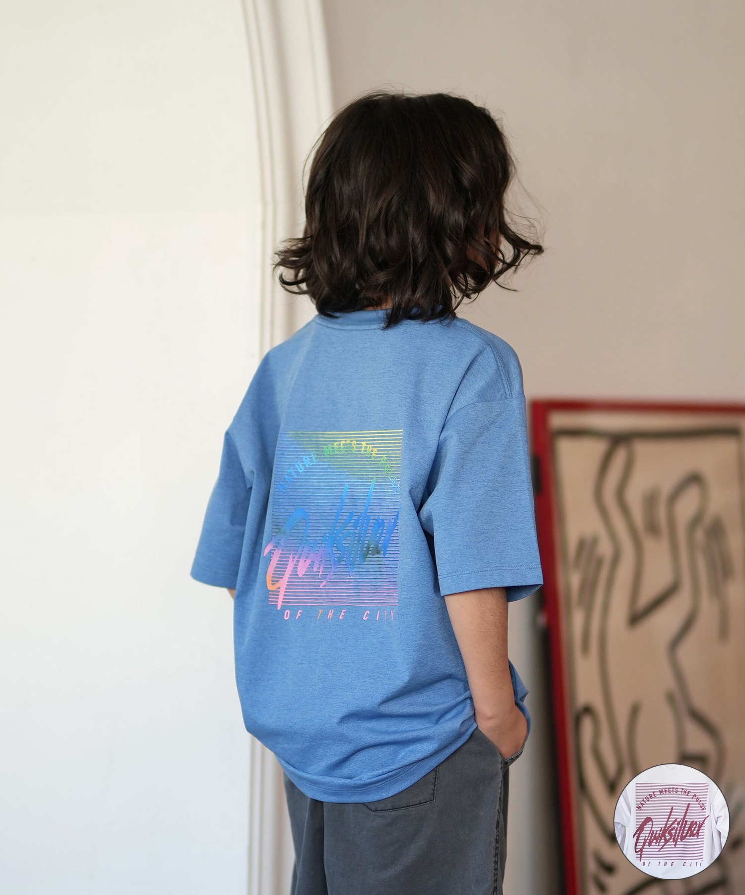 QUIKSILVER クイックシルバー 半袖 Tシャツ キッズ ジュニア 子供