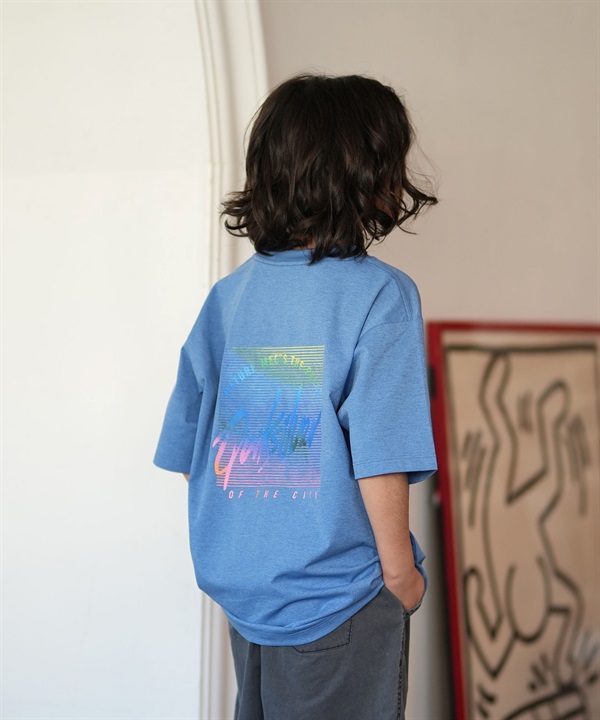 QUIKSILVER クイックシルバー 半袖 Tシャツ キッズ ジュニア 子供 ラッシュガード 水陸両用 UVカット KLY261011