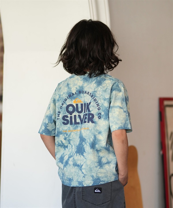 QUIKSILVER クイックシルバー 半袖 Tシャツ キッズ ジュニア 子供 バックプリント KST261601M ムラサキスポーツ限定