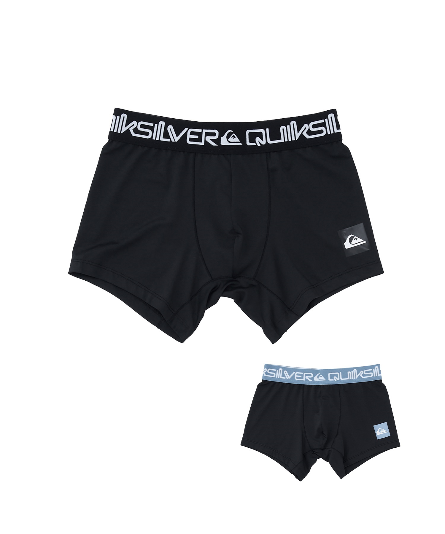 QUIKSILVER クイックシルバー インナーショーツ キッズ ジュニア ラッシュレギンス 水陸両用 QS BOX YOUTH KUD261001(BLK1-130cm)