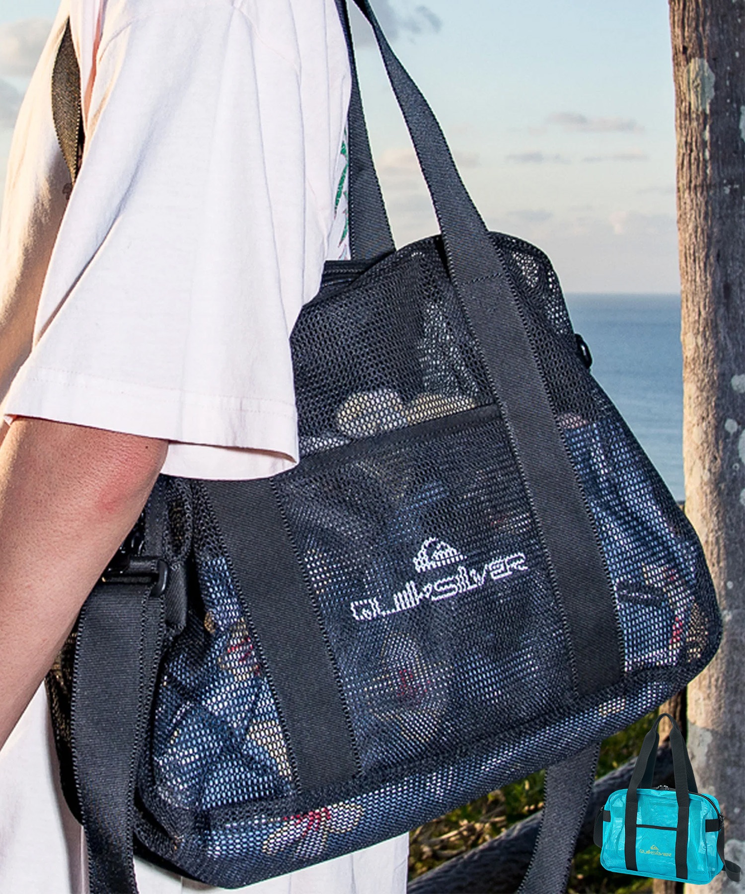 QUIKSILVER クイックシルバー バッグ キッズ メッシュ KBG262302