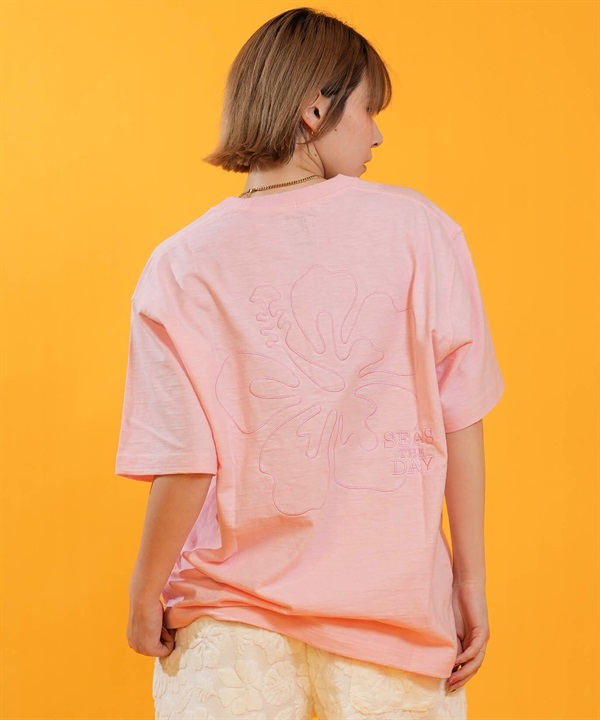 HULALANI フララニ 半袖 Tシャツ レディース バックプリント 花柄 263HU2ST929