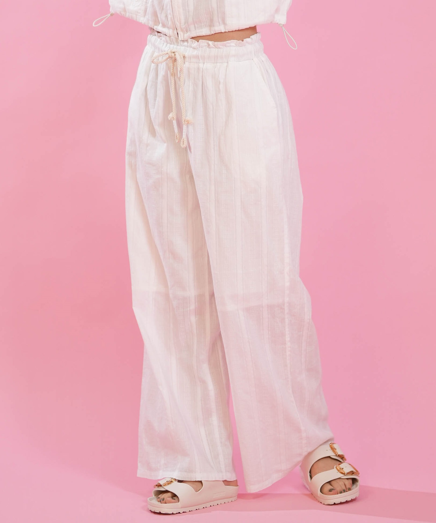HULALANI フララニ ロングパンツ レディース シンプル 263HU2LP184