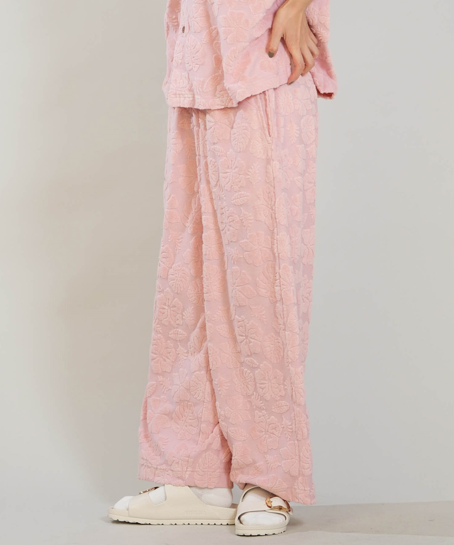 HULALANI フララニ ロングパンツ レディース ワイドシルエット