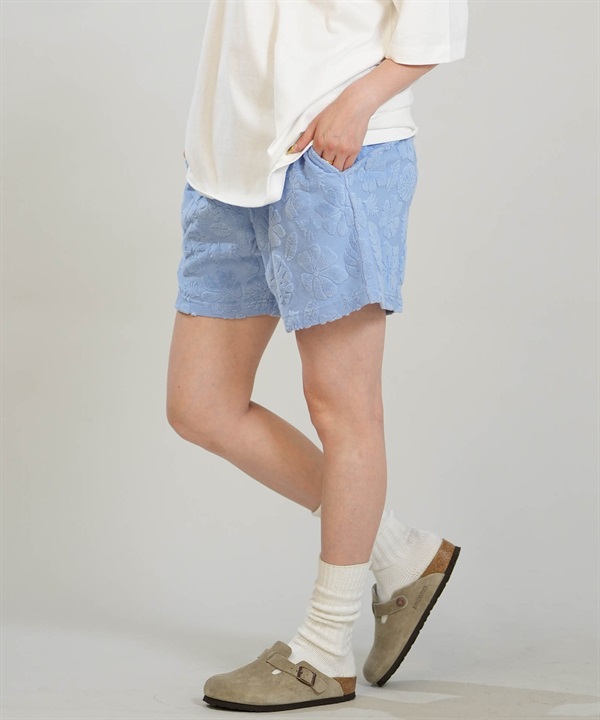 HULALANI フララニ ハーフパンツ ショートパンツ レディース ハイビスカス柄 263HU2SP054