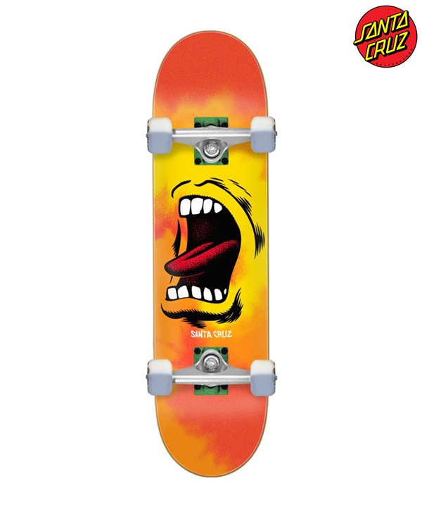 SANTA CRUZ サンタクルーズ BIG MOUTH FLAME スケートボード コンプリート8.0 初心者 おすすめ スケボー 完成品 おすすめ