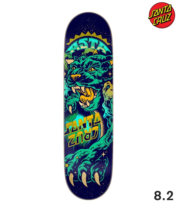SANTA CRUZ サンタクルーズ スケートボード デッキ 8.2inch ASTA SPACE CAT TWIN おすすめ