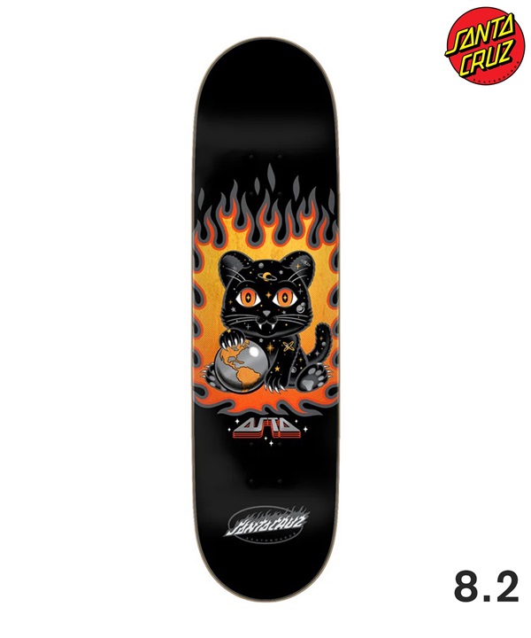 SANTA CRUZ サンタクルーズ TOM ASTA SPACE KITTEN TWIN ツイン シェイプ スケートボード デッキ 8.2 スケボー デッキ おすすめ