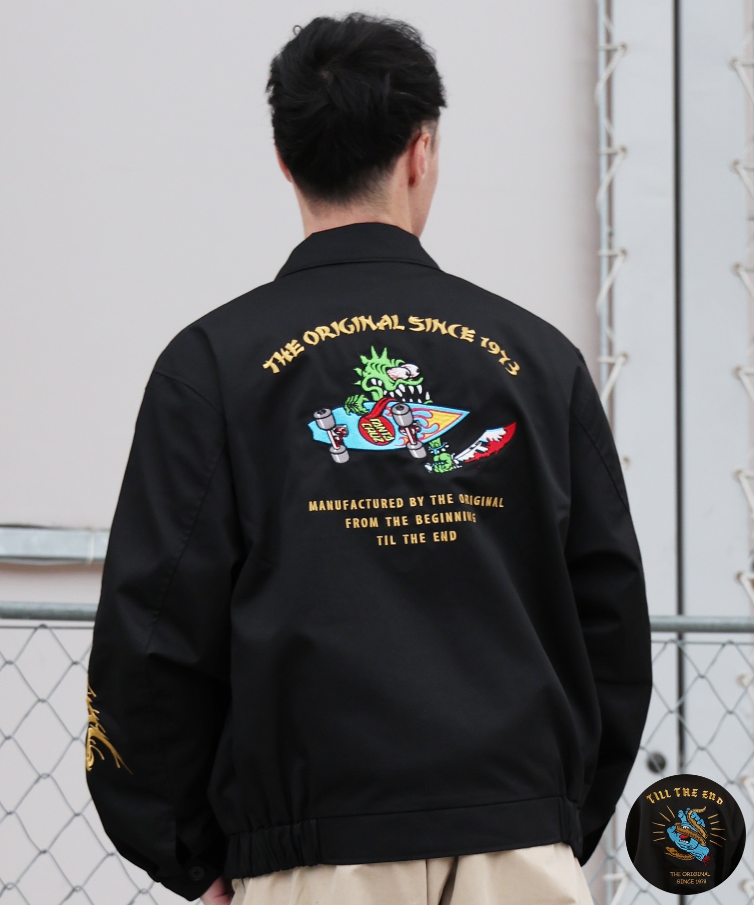 SANTA CRUZ サンタクルーズ ジャケット メンズ SC BLOUSON 502261102