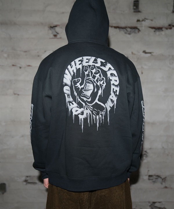 SANTACRUZ サンタクルーズ プルオーバー パーカー フーディー メンズ バックプリント TSW PULL OVER HOOD 502264304 ムラサキスポーツ限定