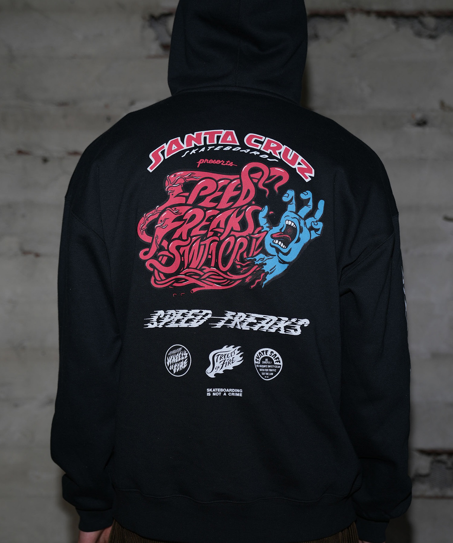 SANTACRUZ サンタクルーズ プルオーバー パーカー フーディー メンズ