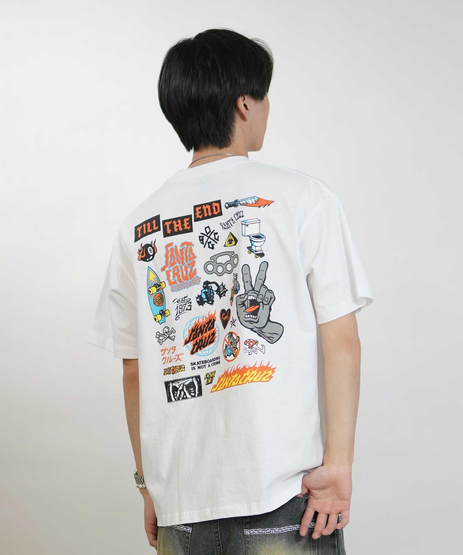 SANTA CRUZ サンタクルーズ 半袖 Tシャツ SC COLLECTOR MAP S S TEE