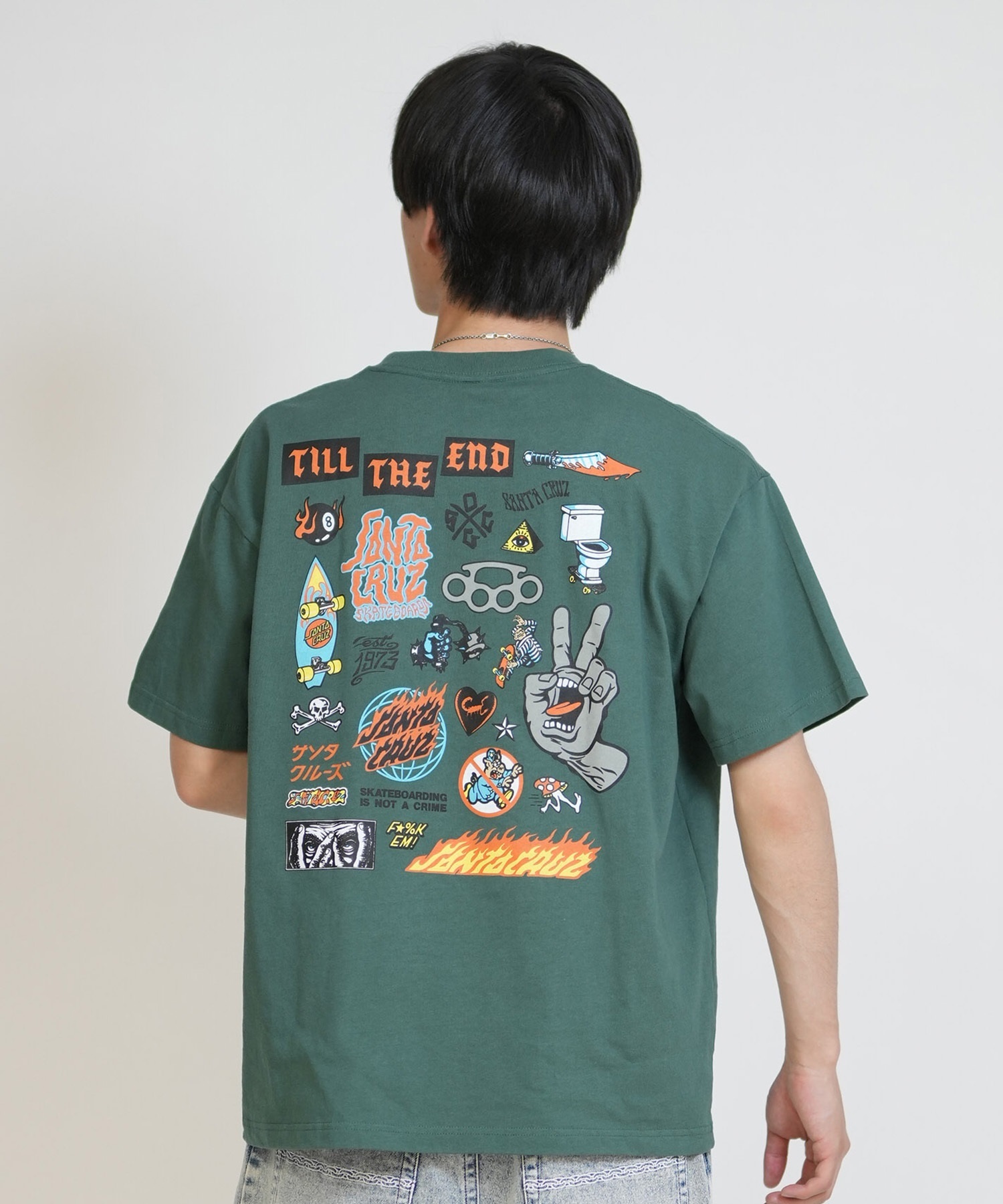 SANTA CRUZ サンタクルーズ 半袖 Tシャツ SC COLLECTOR MAP S S TEE