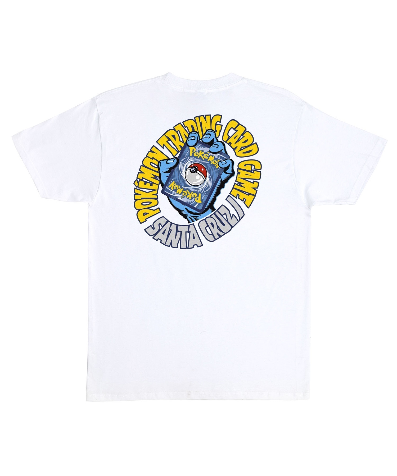 Pokemon TCG × Santa Cruz ポケモン TCG × サンタクルーズ ポケモン30周年記念 メンズ 半袖 Tシャツ 510265403(WHITE-M)
