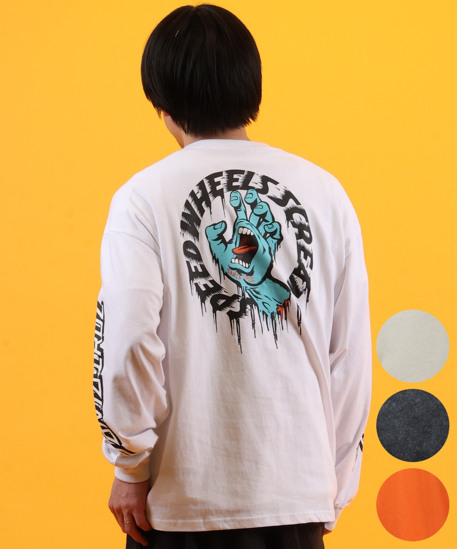 SANTA CRUZ サンタクルーズ 長袖 Tシャツ ロンT メンズ バックプリント