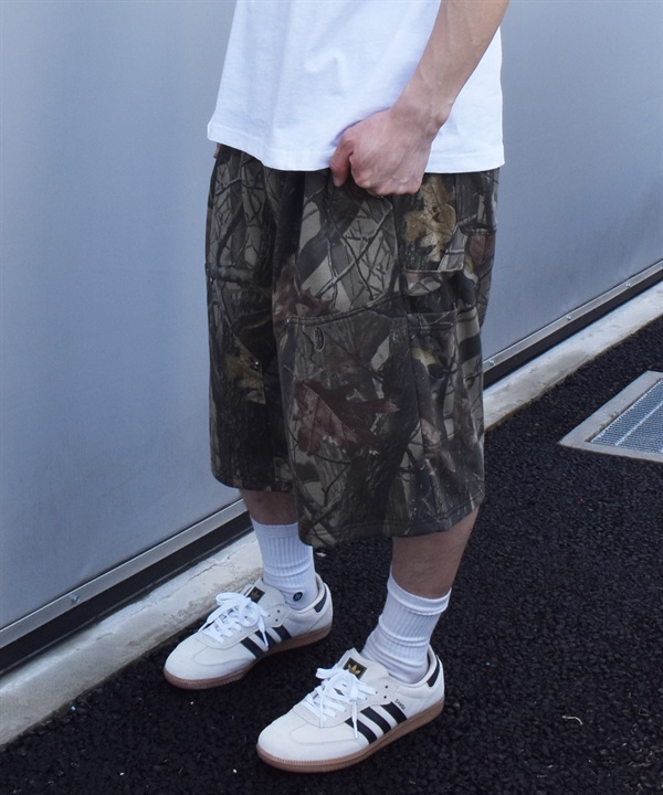 SANTA CRUZ サンタクルーズ ハーフパンツ ショートパンツ メンズ REAL TREE SWEAT SHORTS 502262504