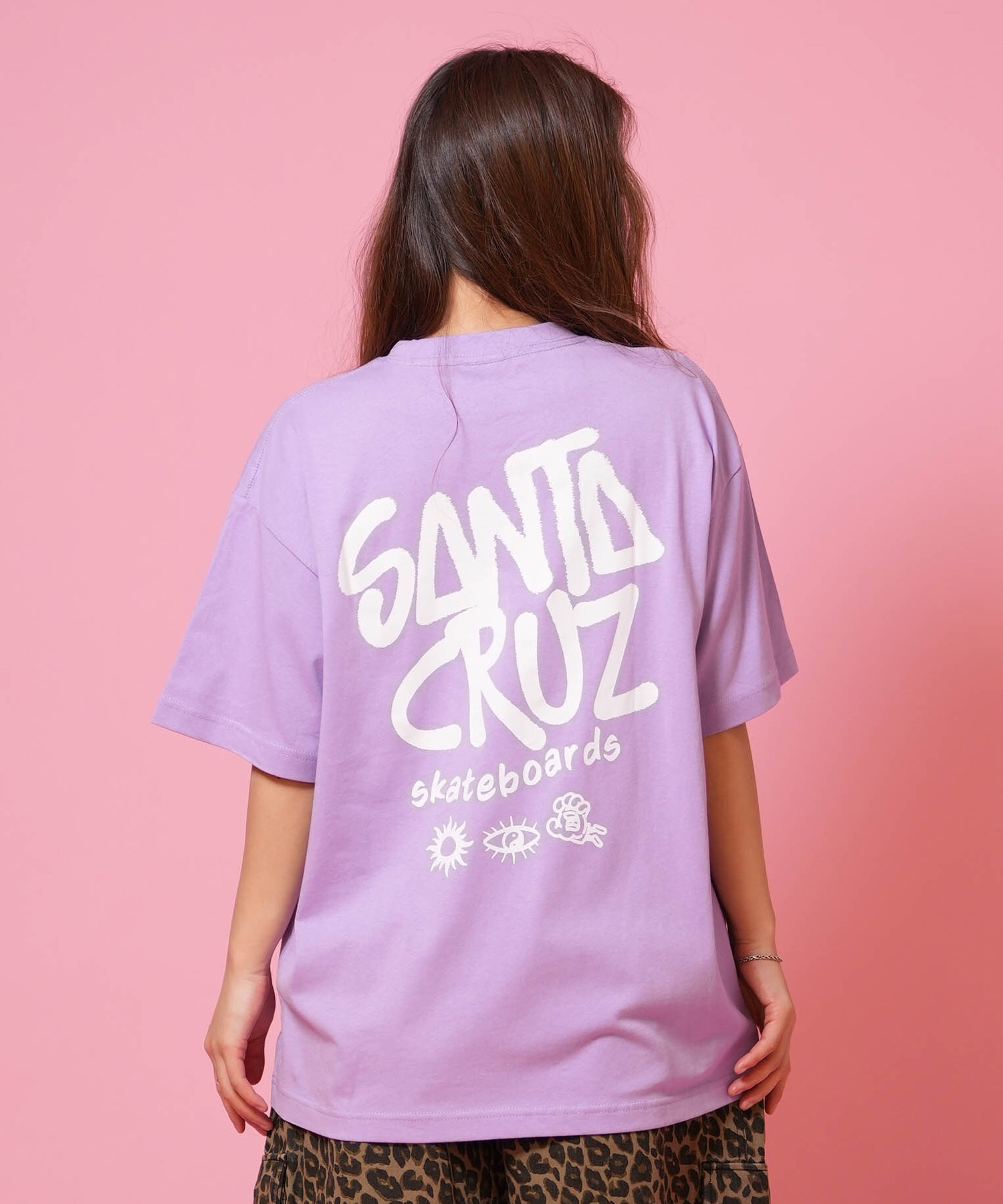 SANTA CRUZ サンタクルーズ 半袖 Tシャツ レディース シンプル DIZZY