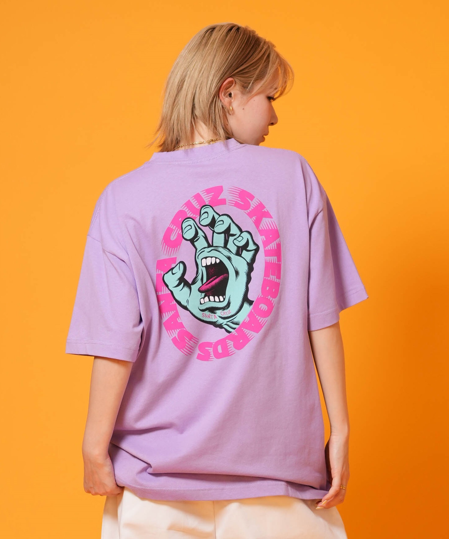 SANTA CRUZ サンタクルーズ 半袖 Tシャツ レディース バックプリント