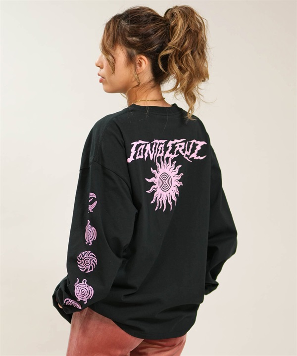 SANTA CRUZ サンタクルーズ 長袖 Tシャツ ロンT レディース ロゴ バックプリント 502264432 ムラサキスポーツ限定