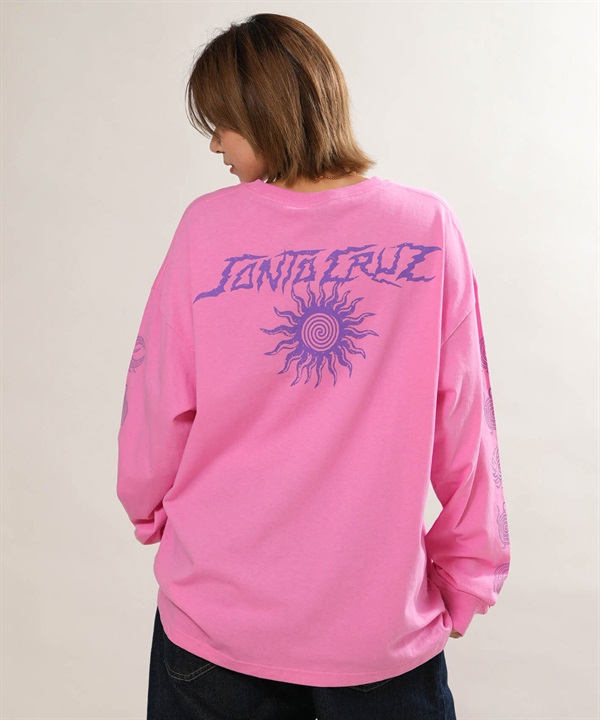 SANTA CRUZ サンタクルーズ 長袖 Tシャツ ロンT レディース ロゴ バックプリント 502264432 ムラサキスポーツ限定