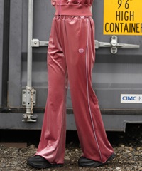 SANTACRUZ サンタクルーズ ロングパンツ レディース ベロア生地 セットアップ対応 502261531 ムラサキスポーツ限定(PINK-M)