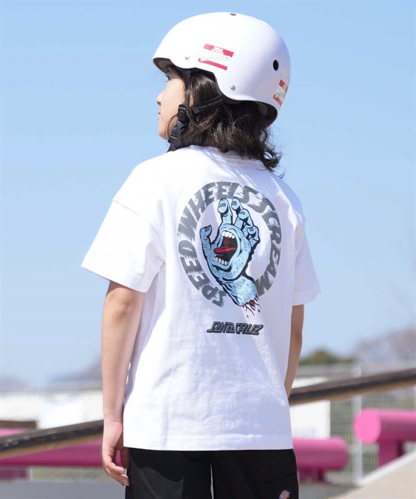 SANTACRUZ サンタクルーズ 半袖 Tシャツ キッズ ジュニア バックプリント 26MS607-42