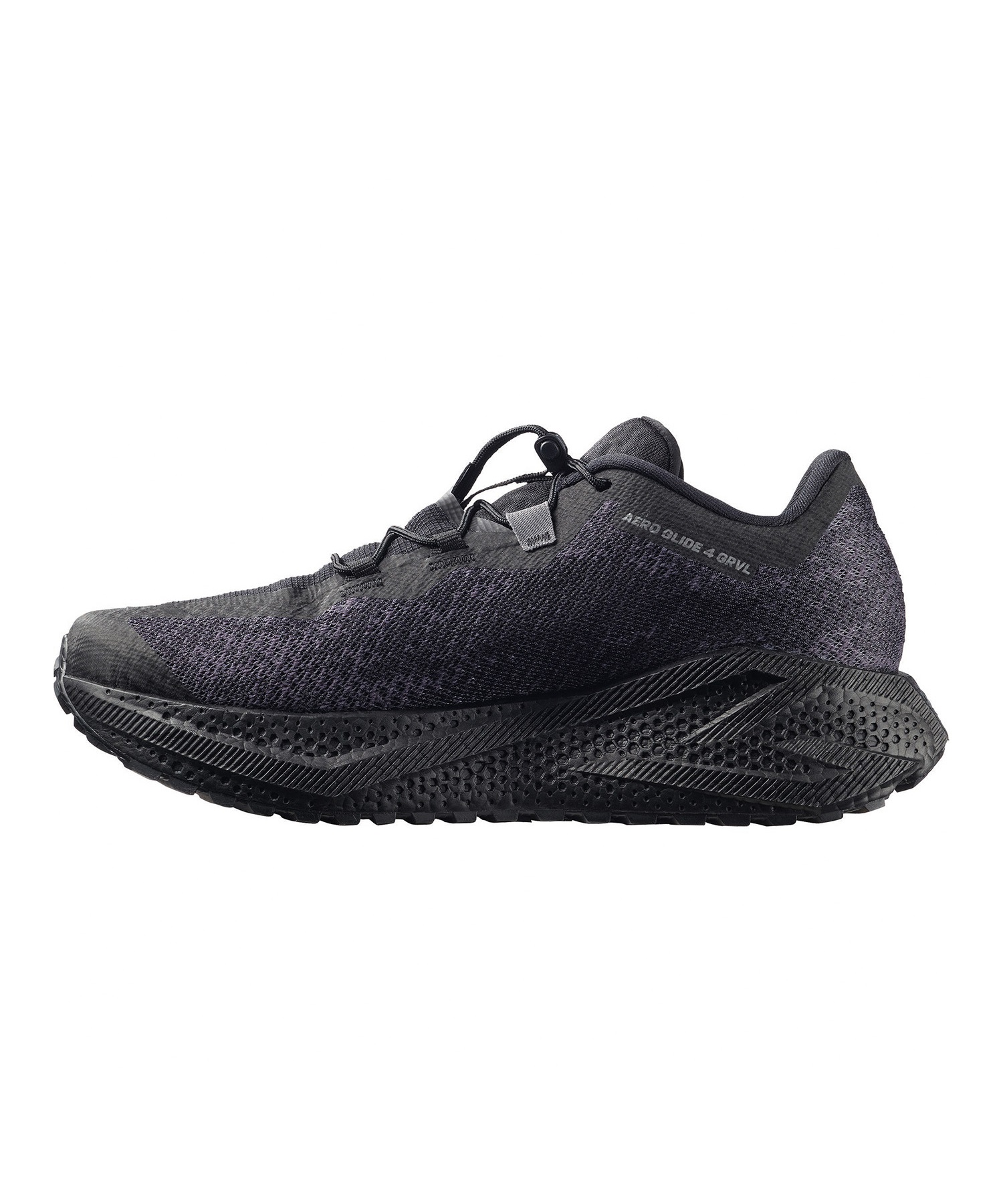SALOMON サロモン エアロ グライド 4 グラベル L49174400 シューズ スニーカー アウトドア メンズ(Black-25.0cm)