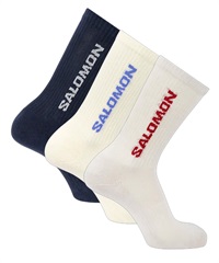SALOMON サロモン ソックス 靴下 3足セット EVERYDAY CREW 3-PACK