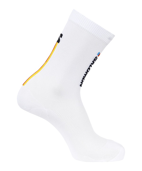 SALOMON サロモン ソックス 靴下 クルー丈 PULSE RACE FLAG CREW LC2910100