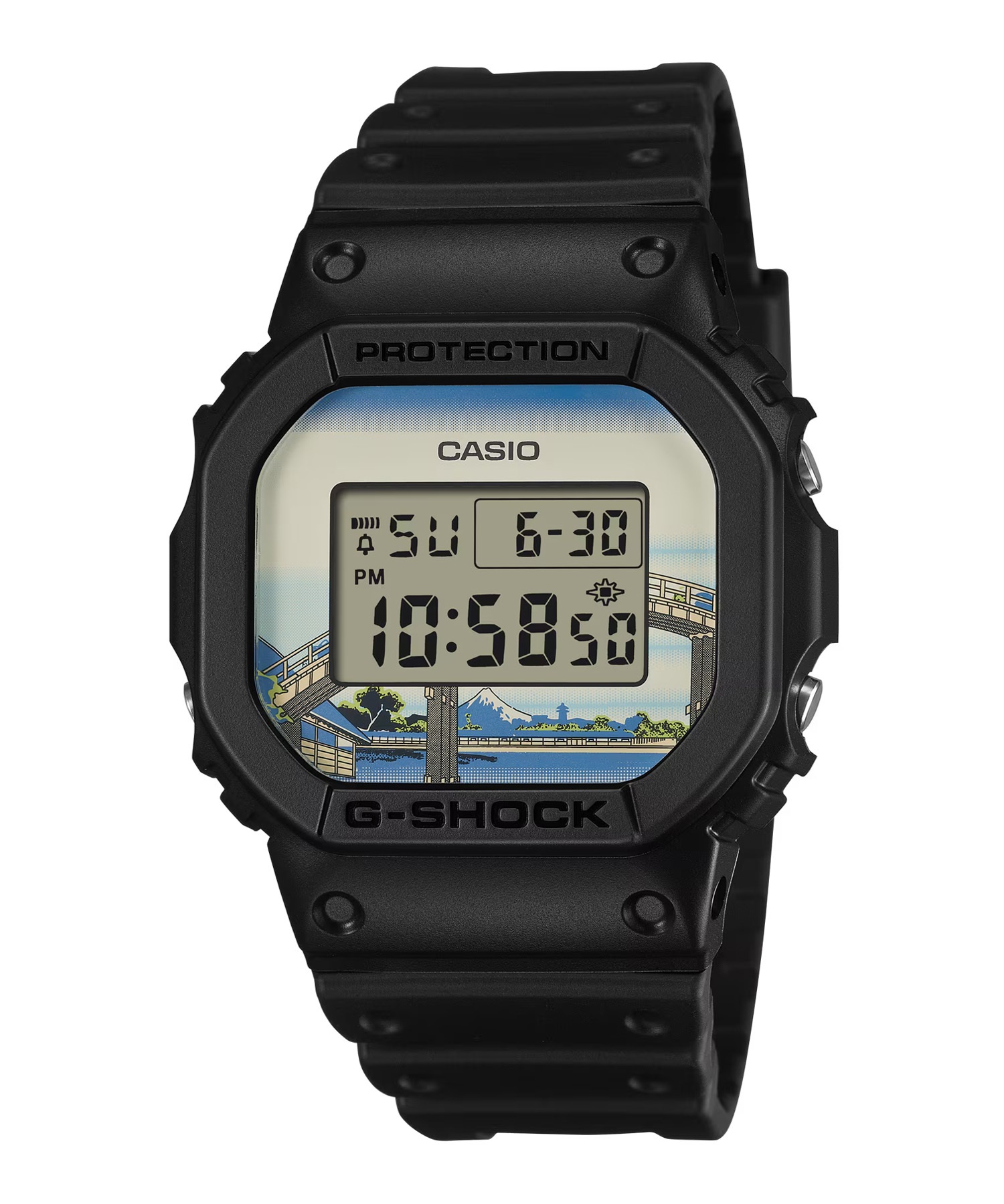 G-SHOCK ジーショック 腕時計 葛飾北斎 HOKUSAI 深川万年橋下 DW