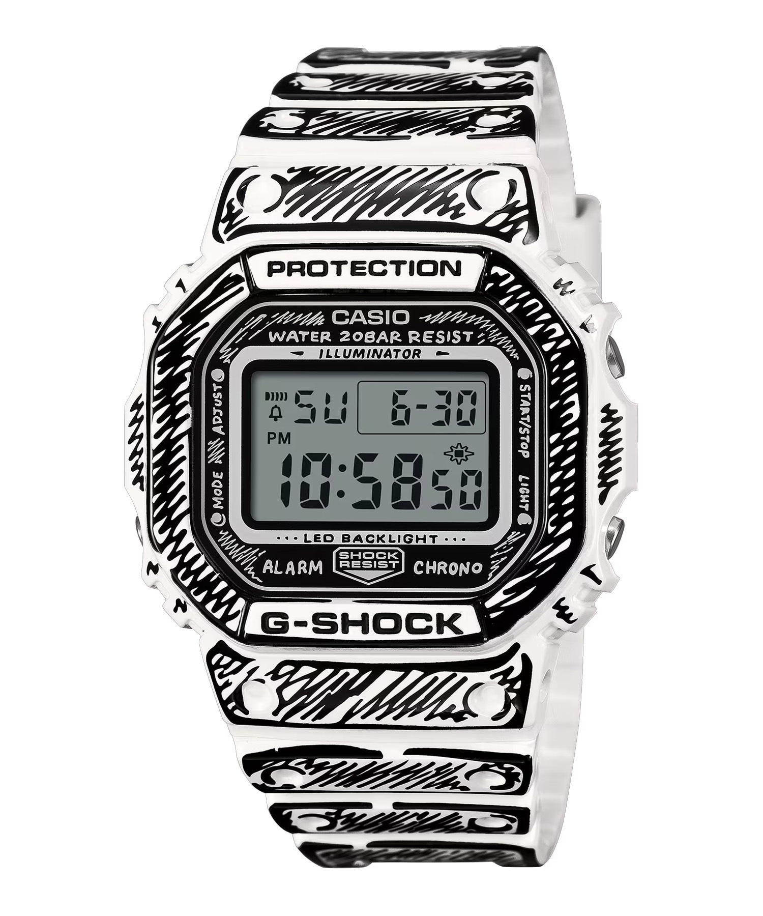 G-SHOCK ジョシュア・ヴィーダス DW-5600JV-7JR 店舗印あり G-SHOCK ジーショック 腕時計 Joshua Vides ジョシュア・ヴィーダス