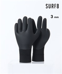 SURF8 サーフエイト スムースラバーグローブ 3mm 86F2FX3 サーフィン