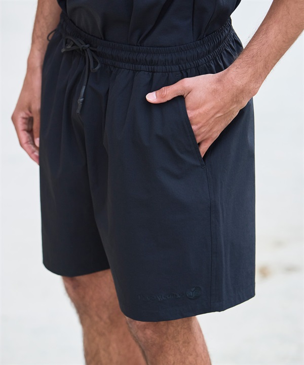 THREE WEATHER スリーウェザー ハーフパンツ ショートパンツ メンズ TW-UT SOLID SHORTS TW6S-3301