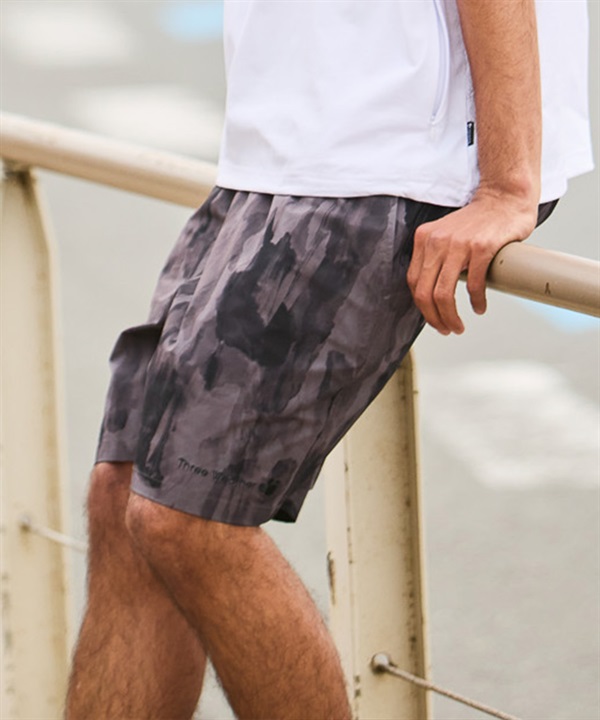 THREE WEATHER スリーウェザー ハーフパンツ ショートパンツ メンズ TW-UT SOLID SHORTS TW6S-3301