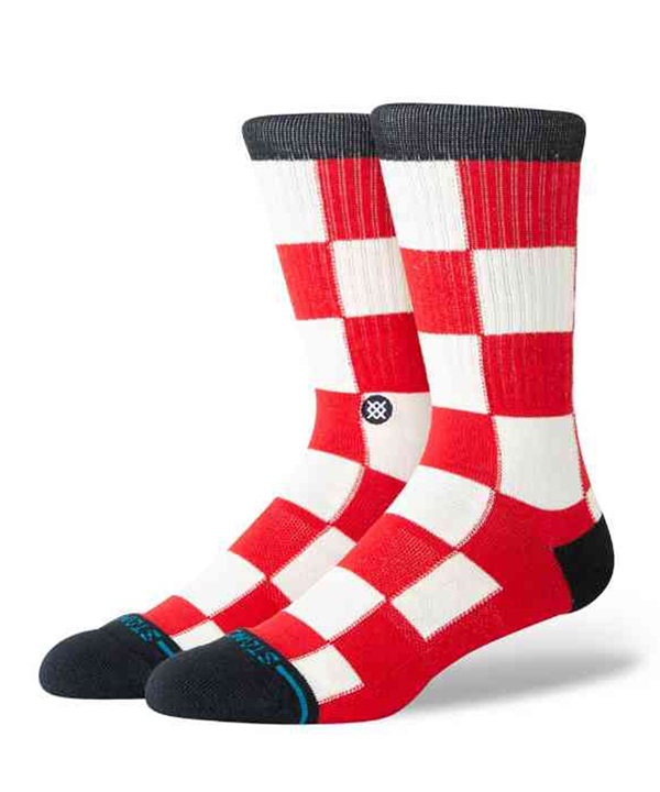 STANCE スタンス ソックス 靴下 CHATURANGA A556C26CHA#RED