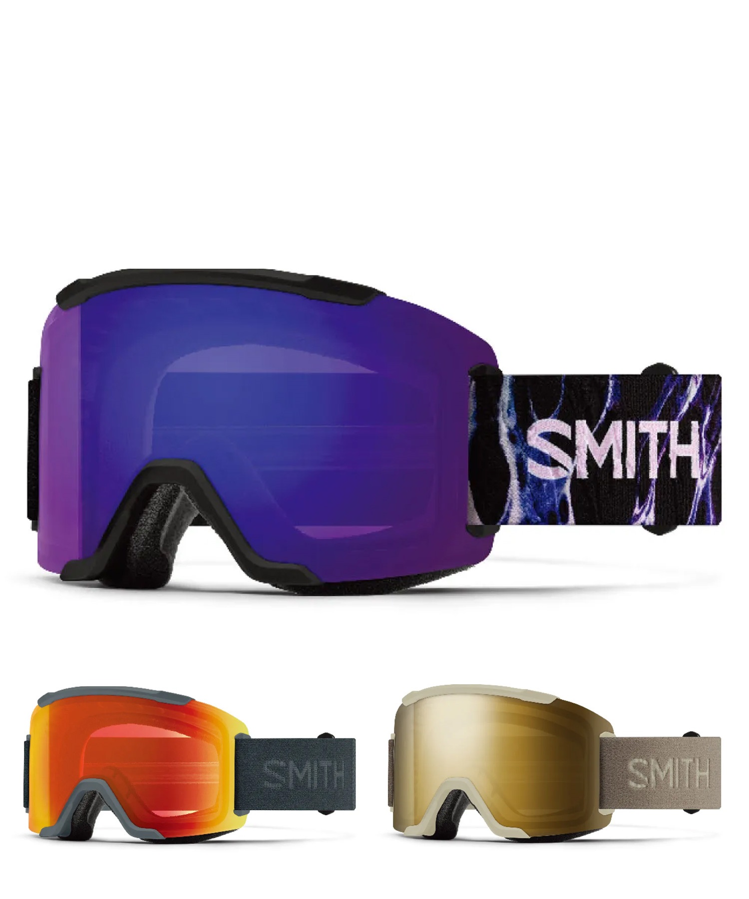 SMITH スミス スカッド SQUAD スノーボード ゴーグル クロマポップ