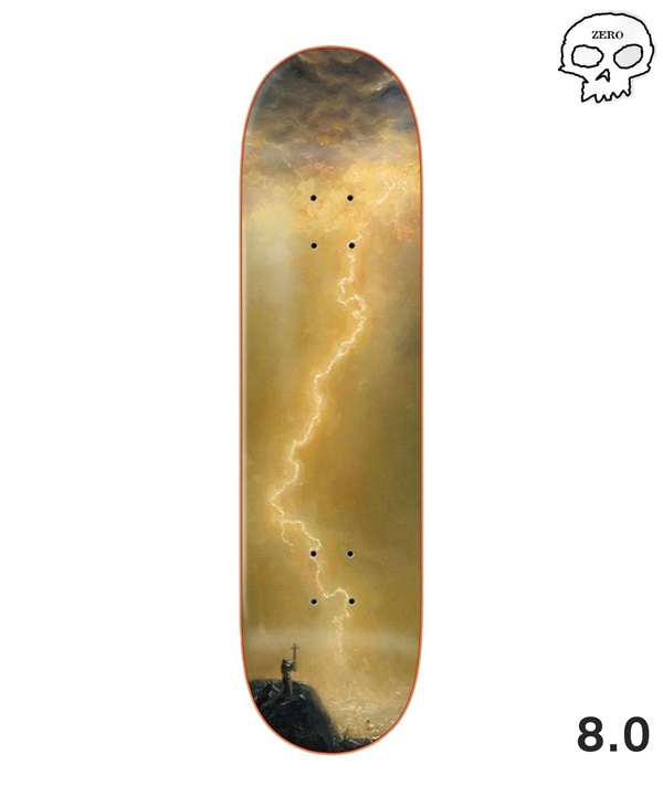 ZERO ゼロ スケートボード デッキ 8inch KANAAN LEWANDOWSKI III 初心者 人気