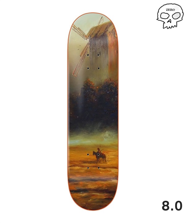 ZERO ゼロ スケートボード デッキ 8inch THOMAS LEWANDOWSKI III 初心者 人気