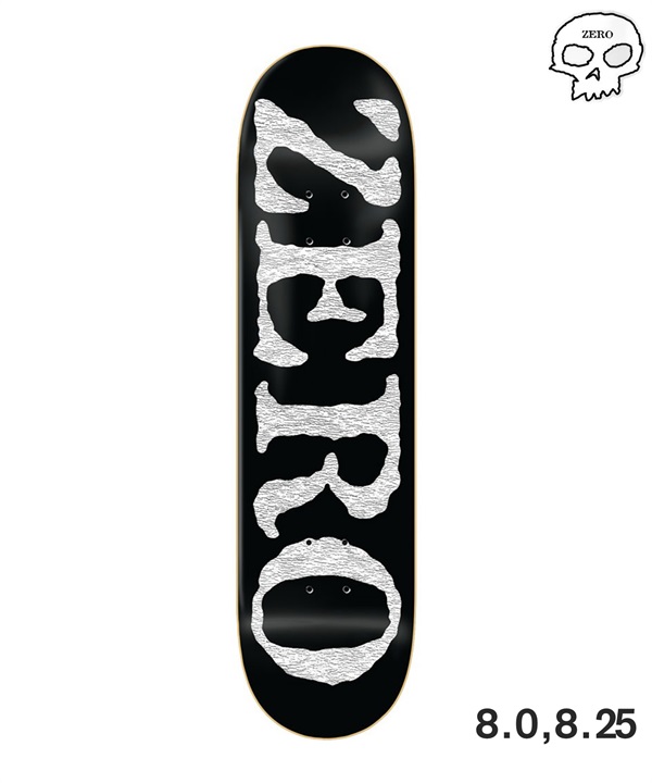 ZERO ゼロ スケートボード デッキ 8.0,8.25inch VINTAGE ATTIC 人気 おすすめ 初心者